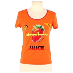 Dolce and gabbana strawberry juice t shirt